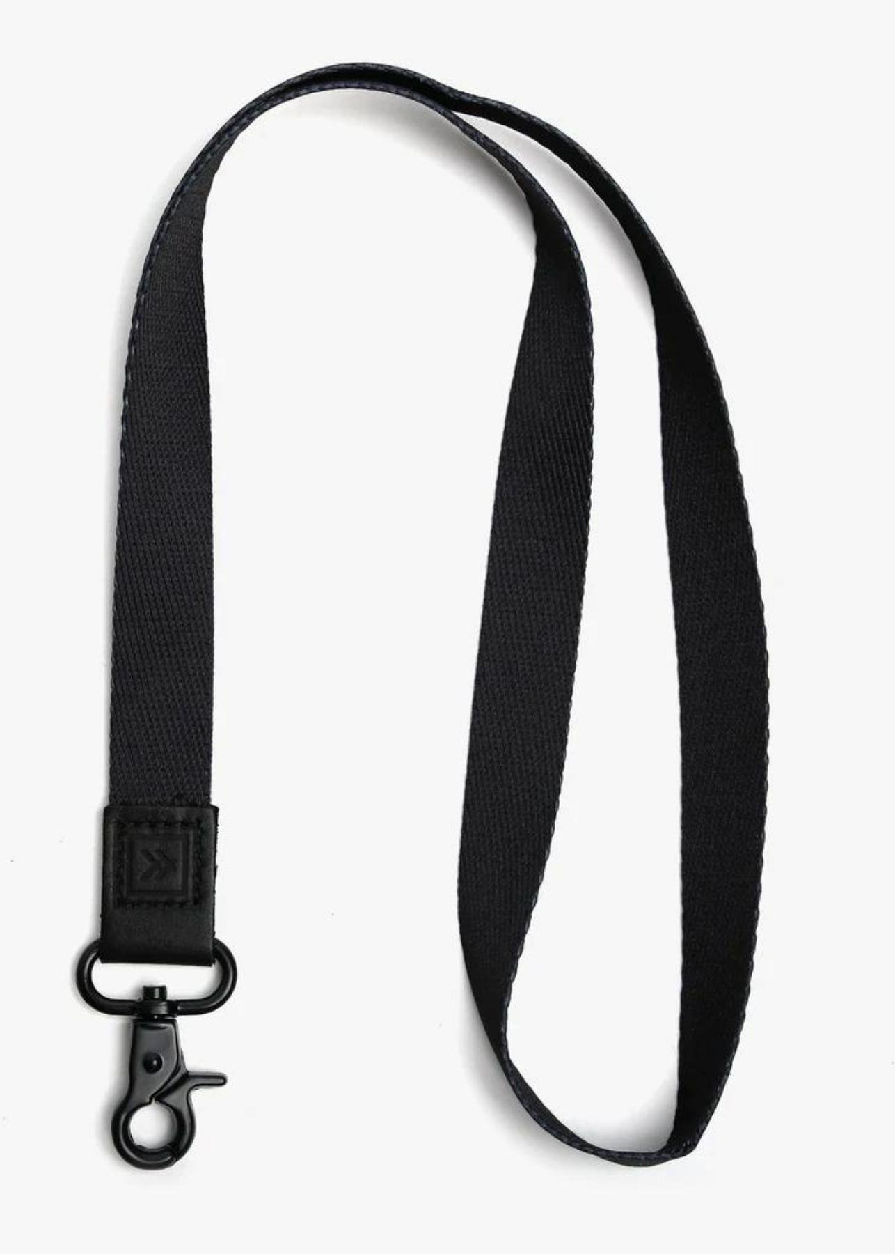 Thread Wallets Black Neck Lanyard