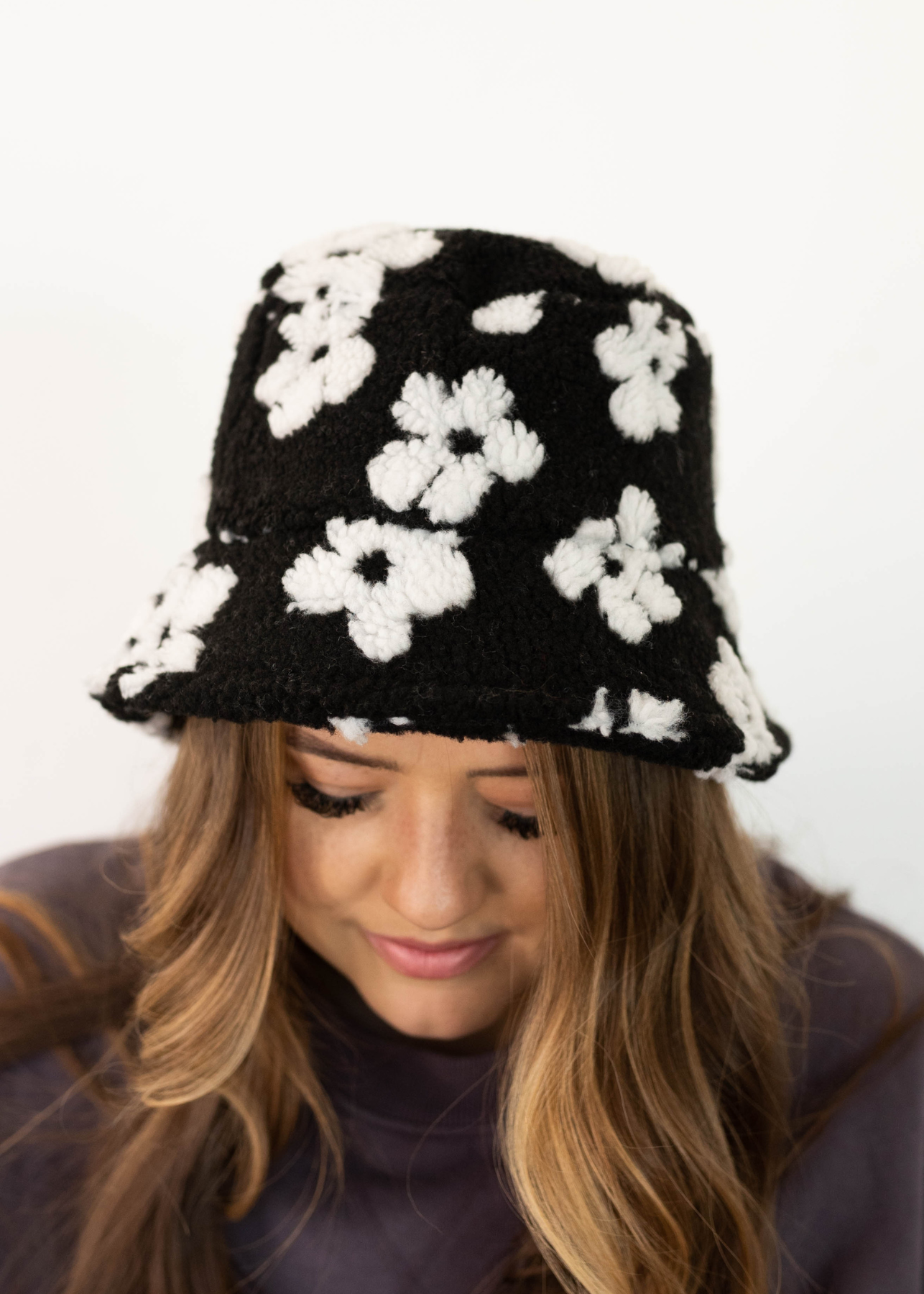 Adele Black Bucket Hat