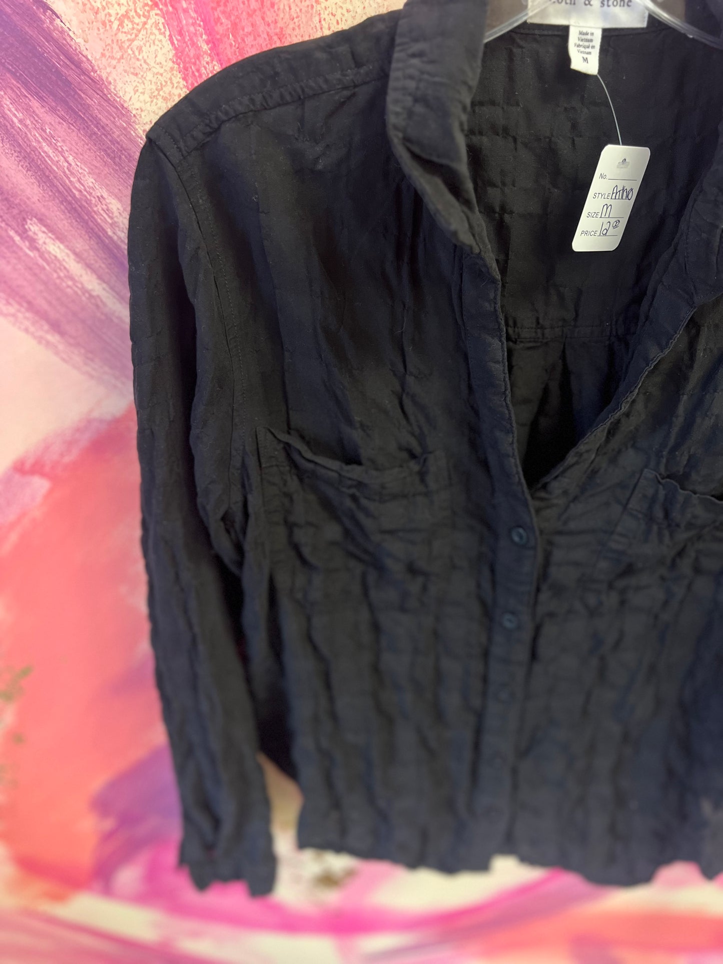 (MEDIUM) Cloth & Stone by Anthropology Top