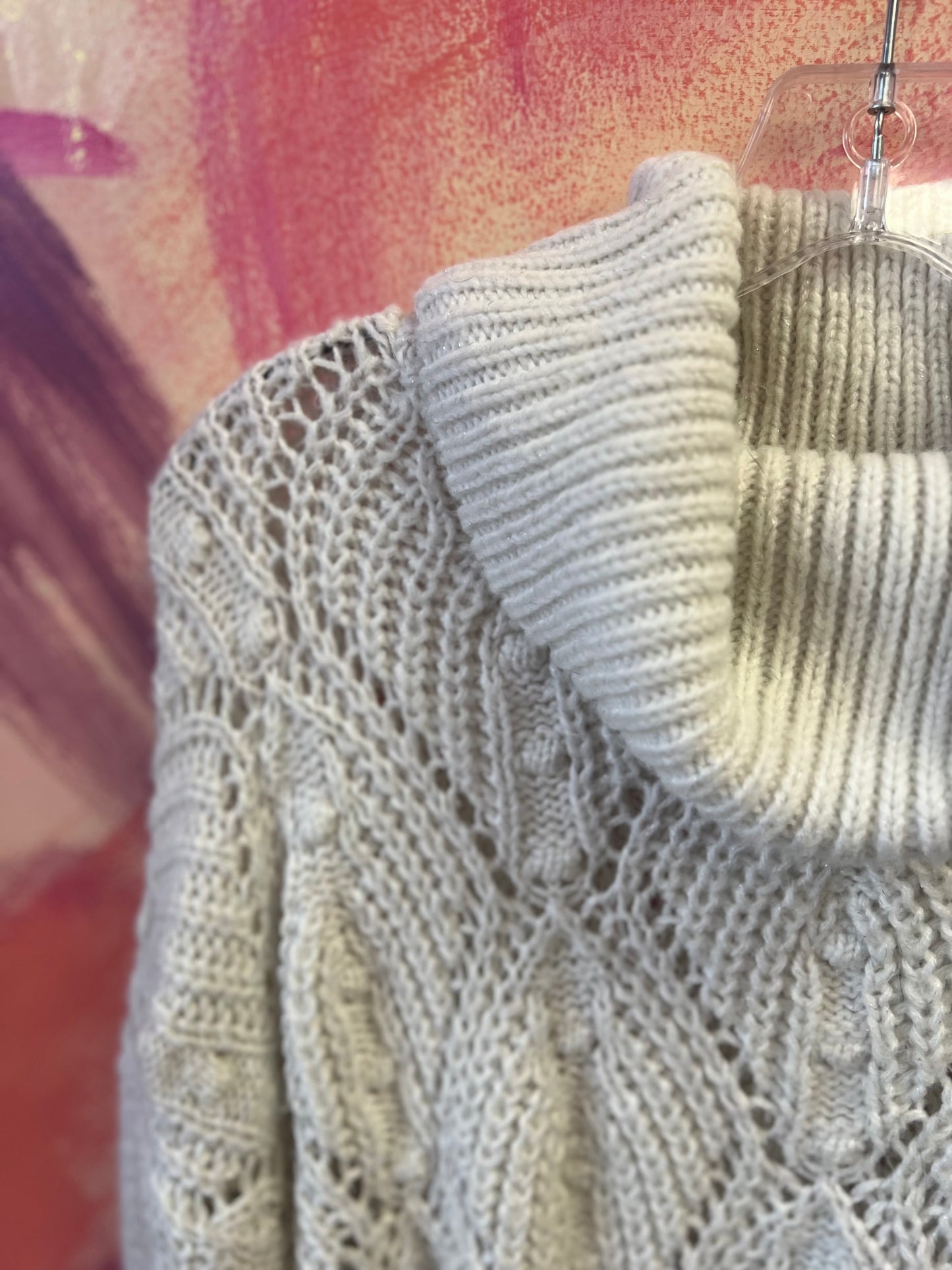 (XXL) Chunky Cable Knit Sweater