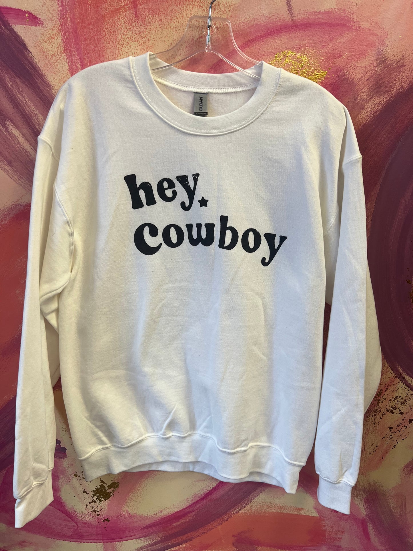 (MEDIUM) White Crewneck