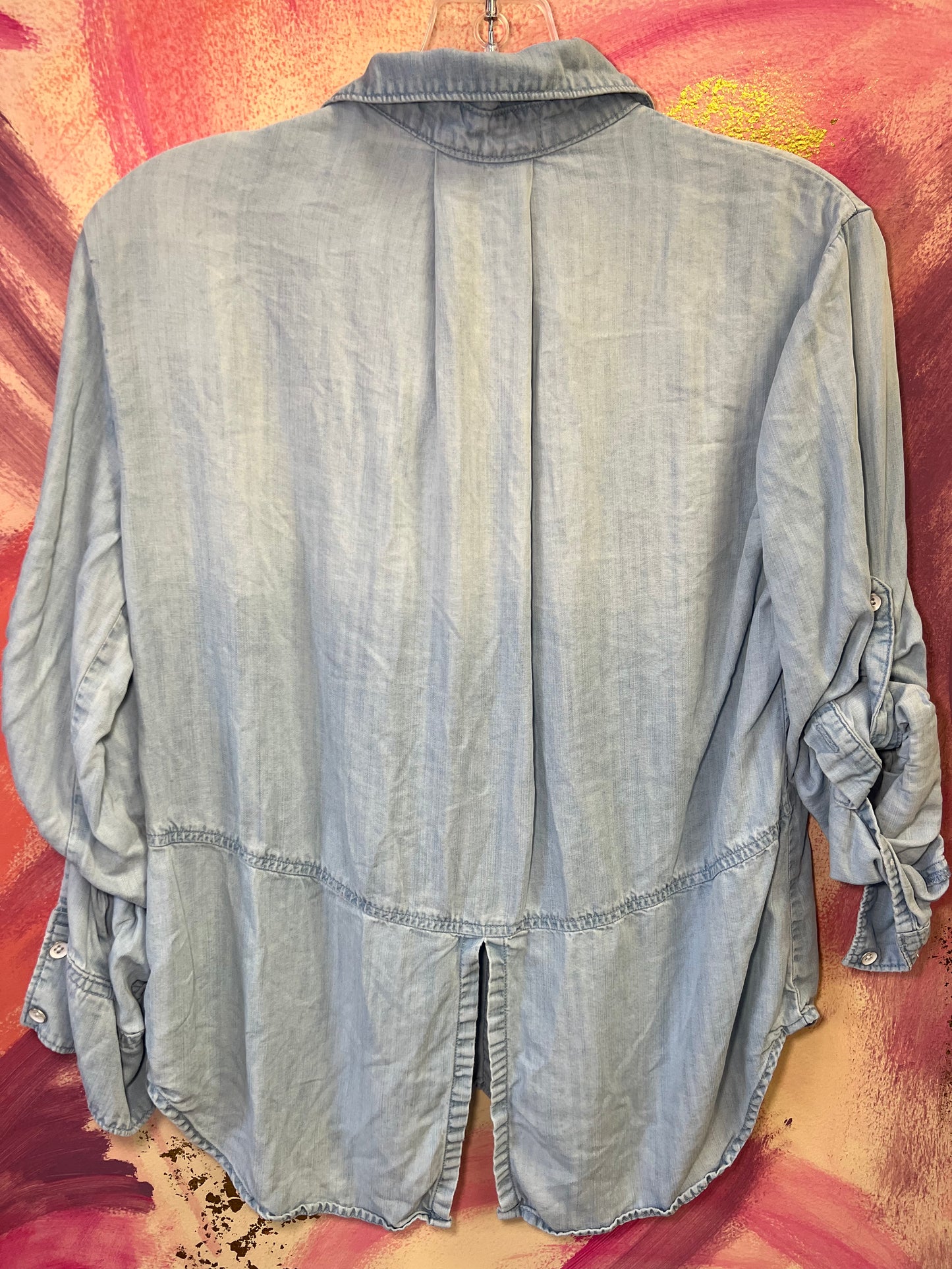 (XS) Anthropology Chambray Denim