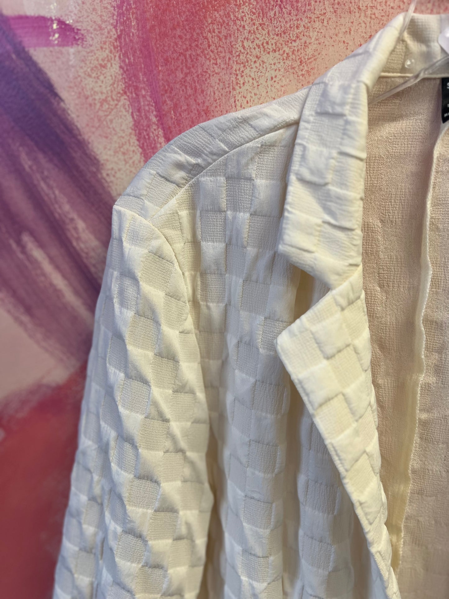 (LARGE) Checkered Blazer