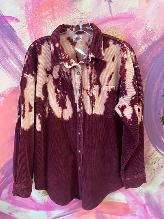 (MEDIUM) Blue Buttercup Shacket