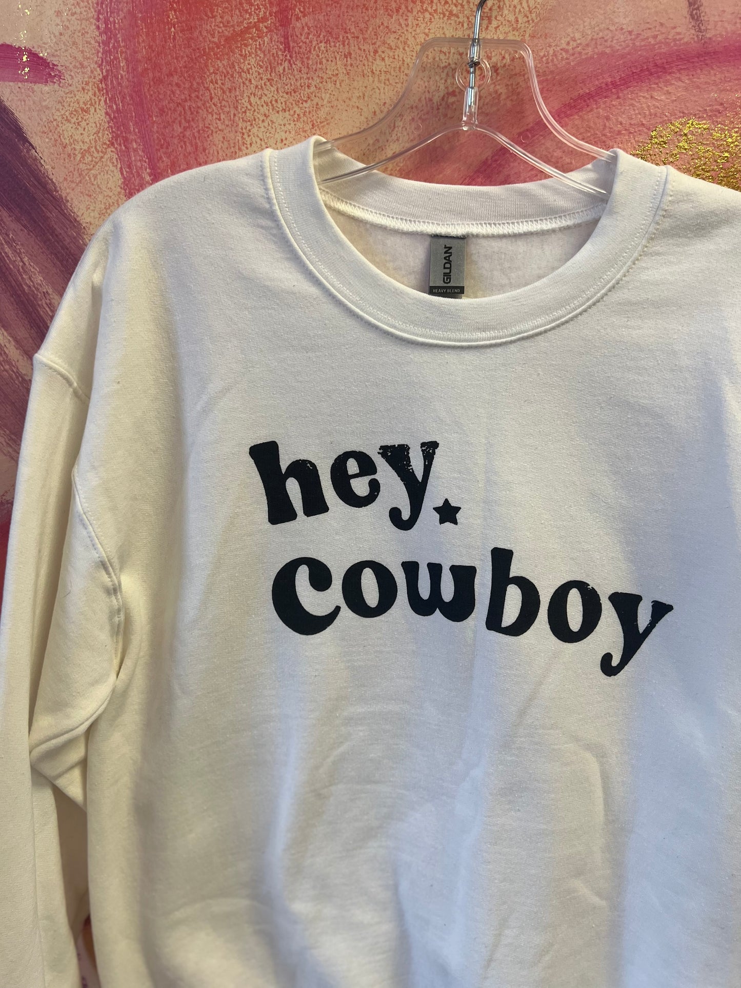 (MEDIUM) White Crewneck