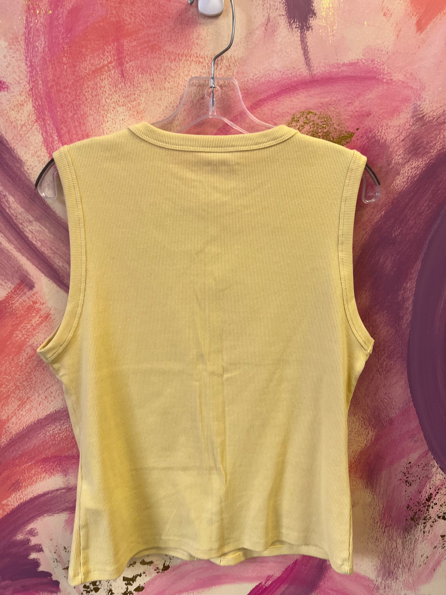 (Large) Abercrombie and Finch Yellow Tank Top