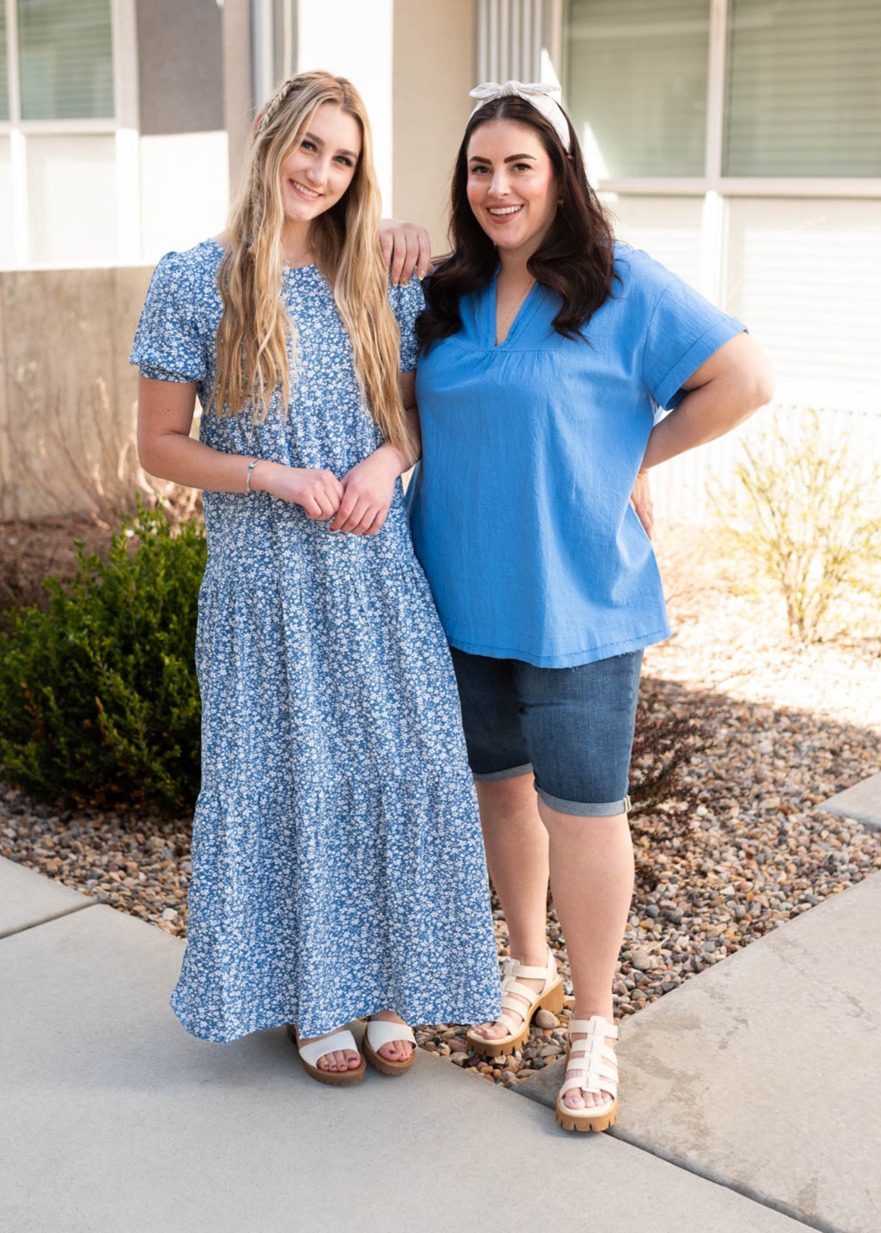 Loretta Navy Floral Dress