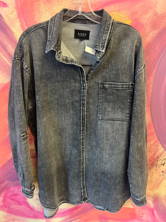(LARGE) Risen Denim Jacket