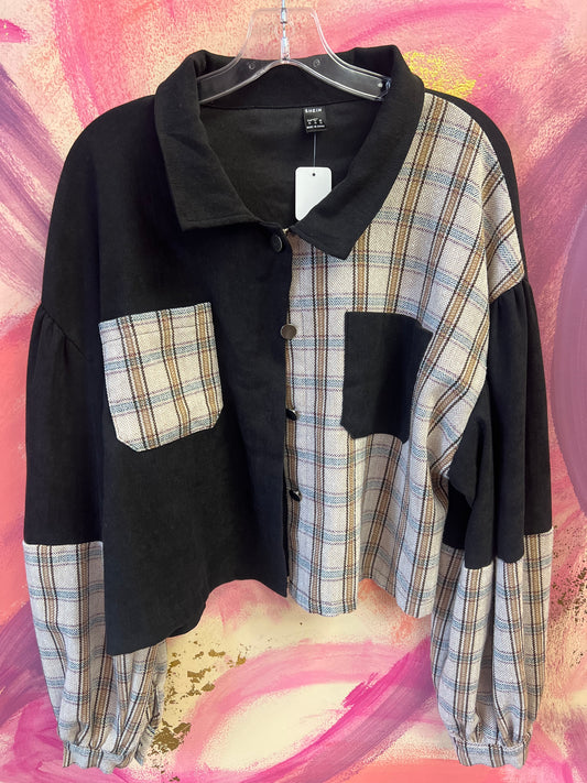 (MEDIUM) Cropped Shacket