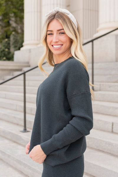 Brenna Midnight Navy Sweater