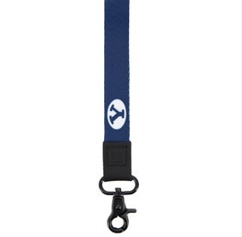 Thread Wallets BYU Checkered Wrist Lanyard