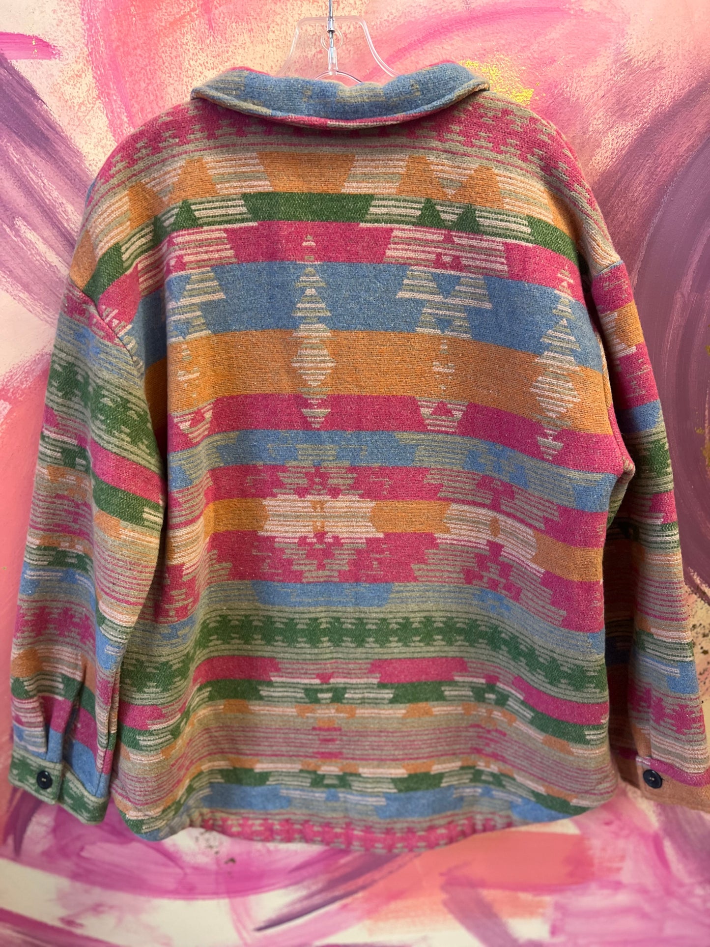 (LARGE) Multicolored Shacket