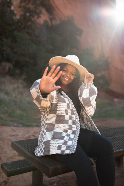 Sherri Mocha Cardigan