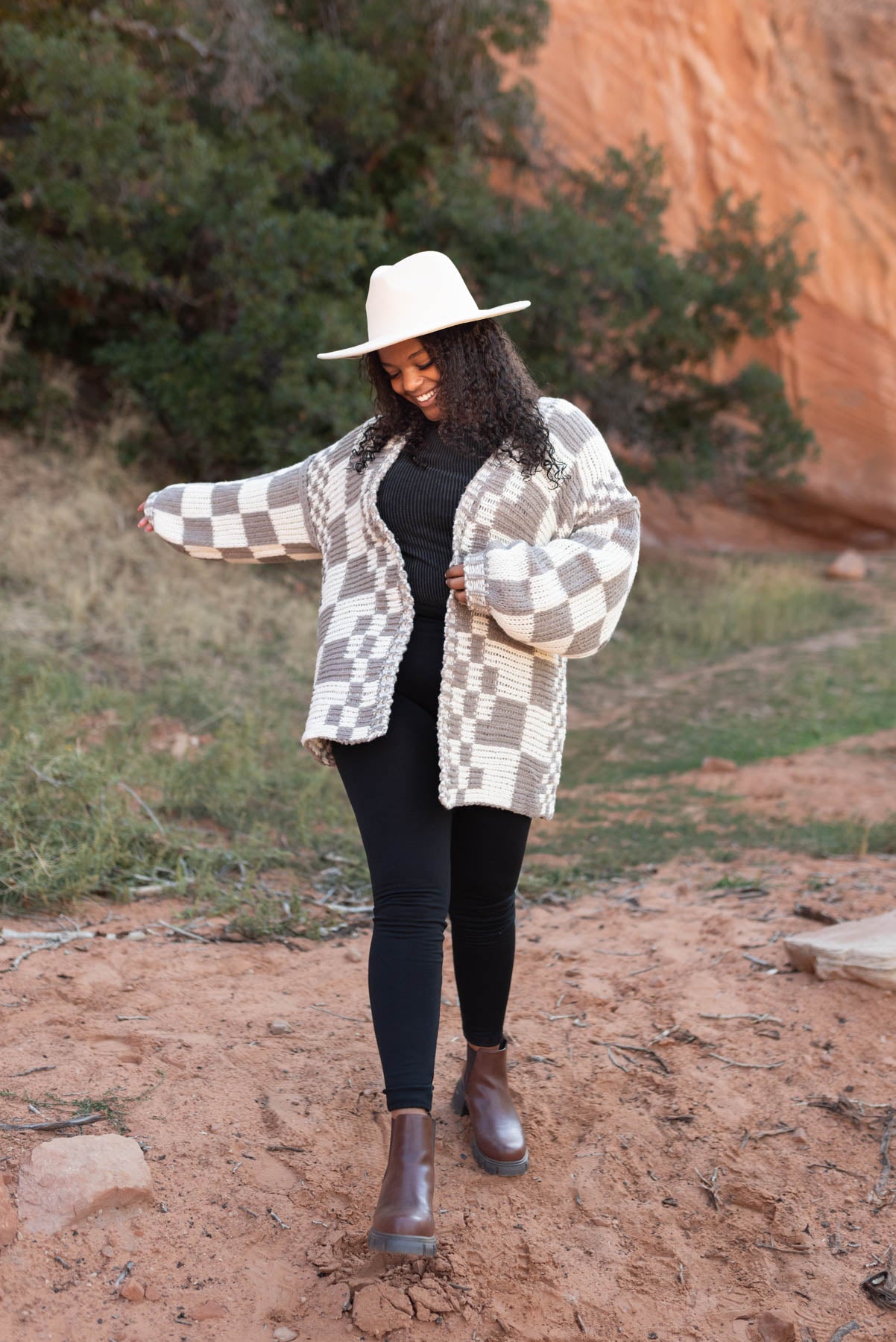 Sherri Mocha Cardigan