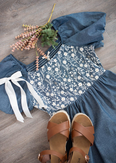 Indy Denim Blue Chambray Dress