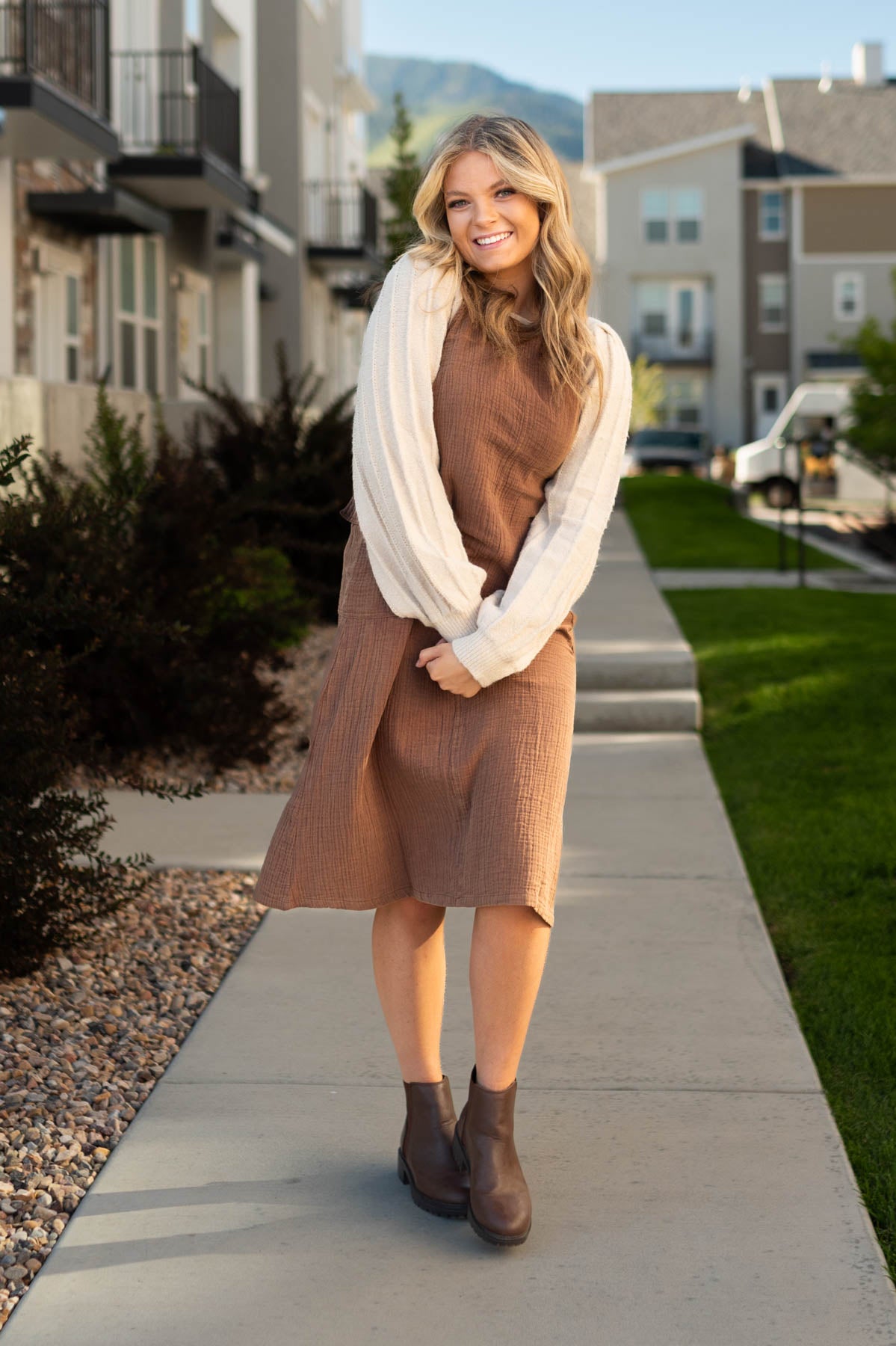 Taupe sweater