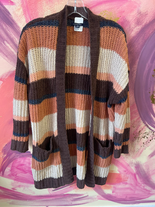 (XS) American Eagle Multi Colored Cardigan