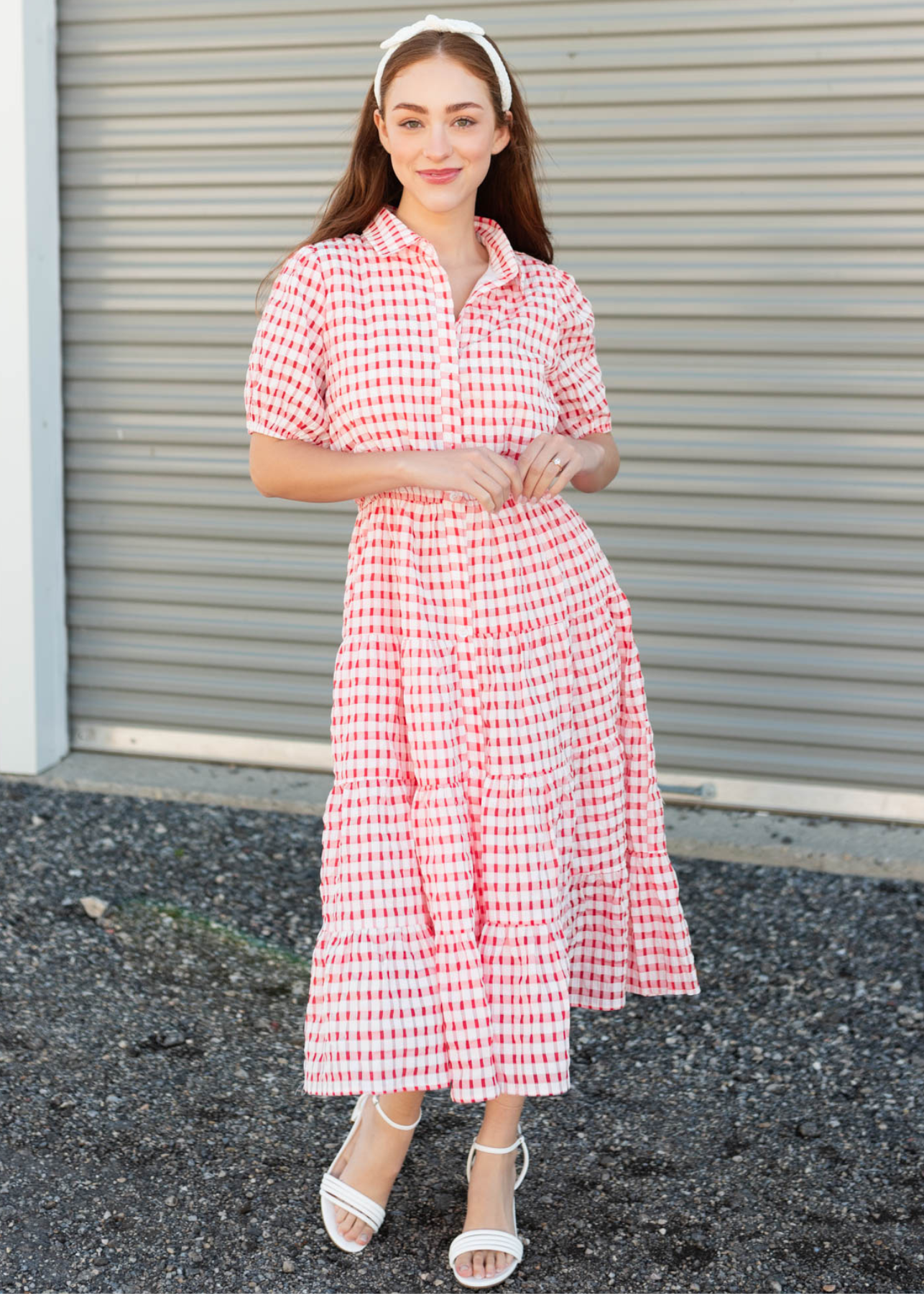 Cheryy plaid dress