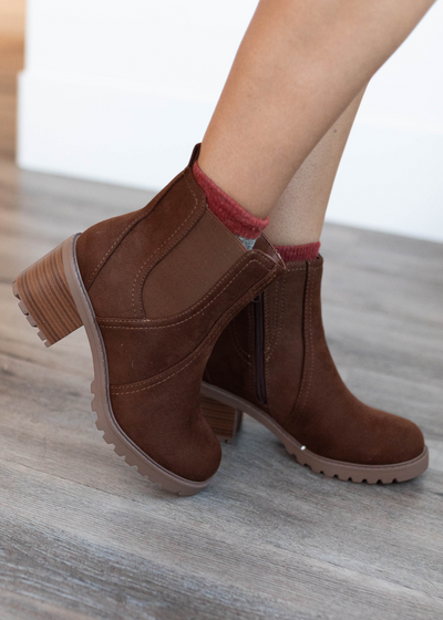 Lura Walnut Chelsea Boot