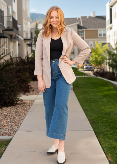 Beige blazer