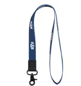 Thread Wallets BYU Wave Neck Lanyard