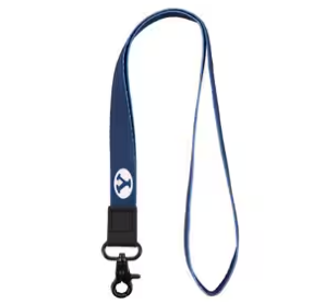 Thread Wallets BYU Checker Neck Lanyard