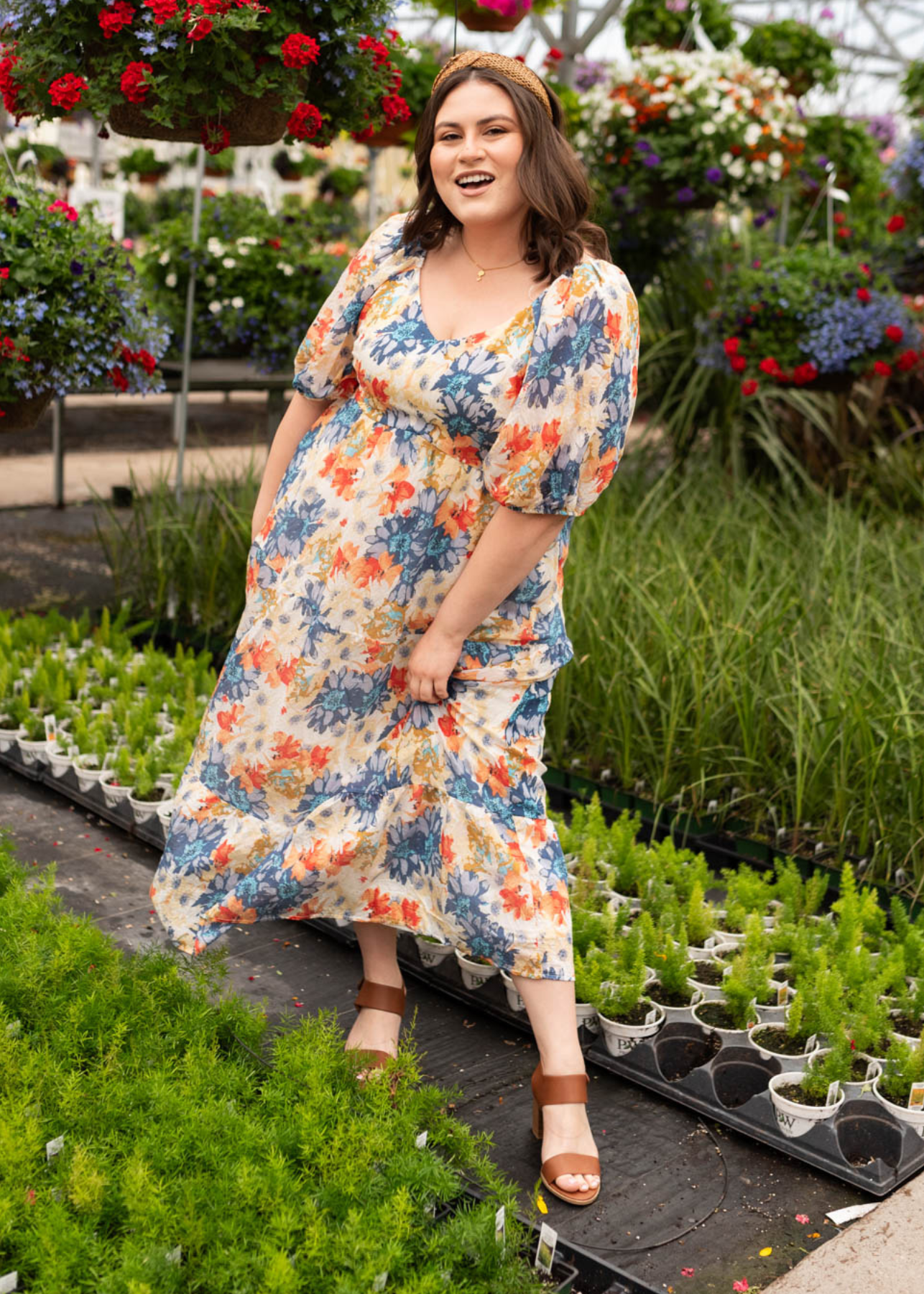 Shayley Navy Floral Dress