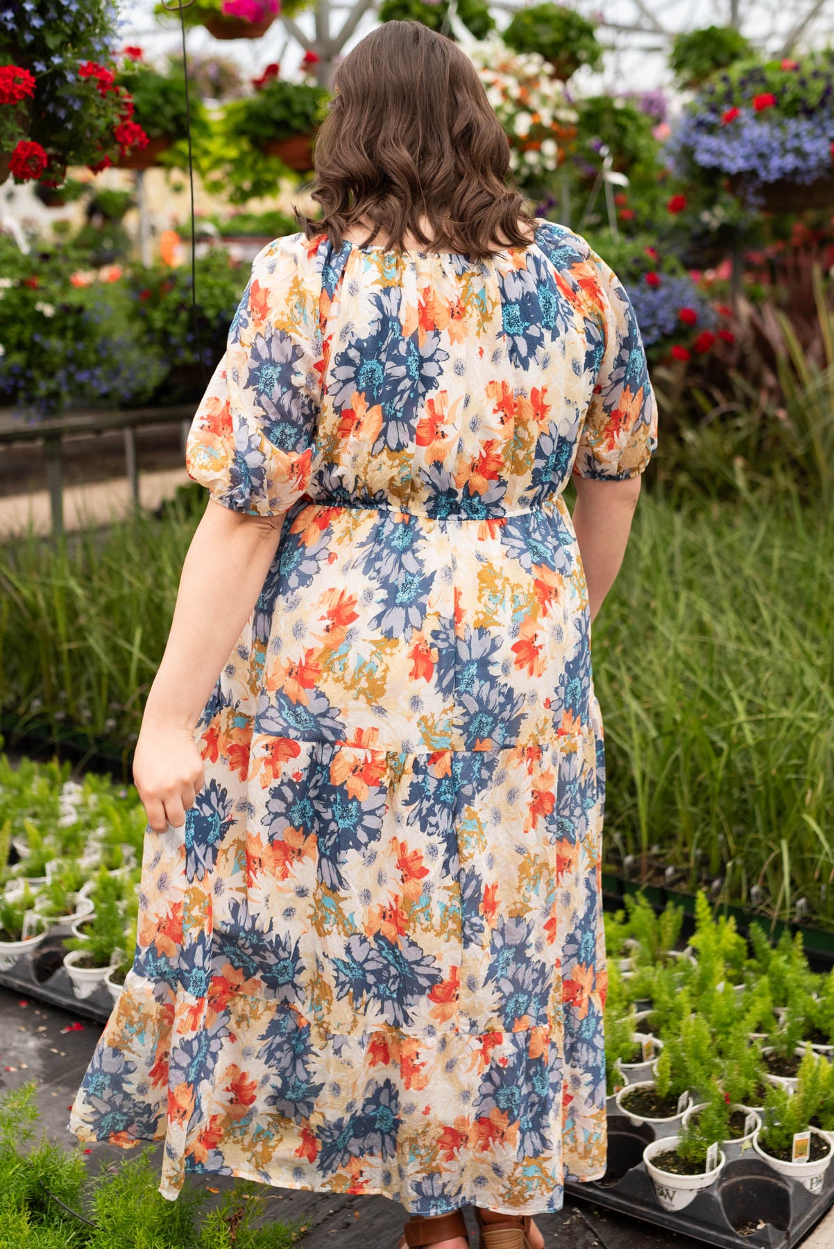 Shayley Navy Floral Dress