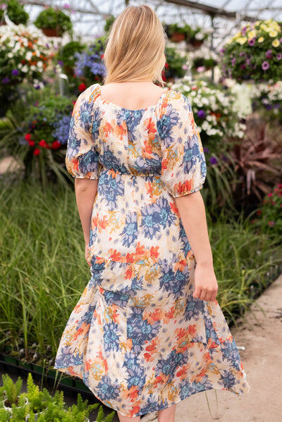 Shayley Navy Floral Dress