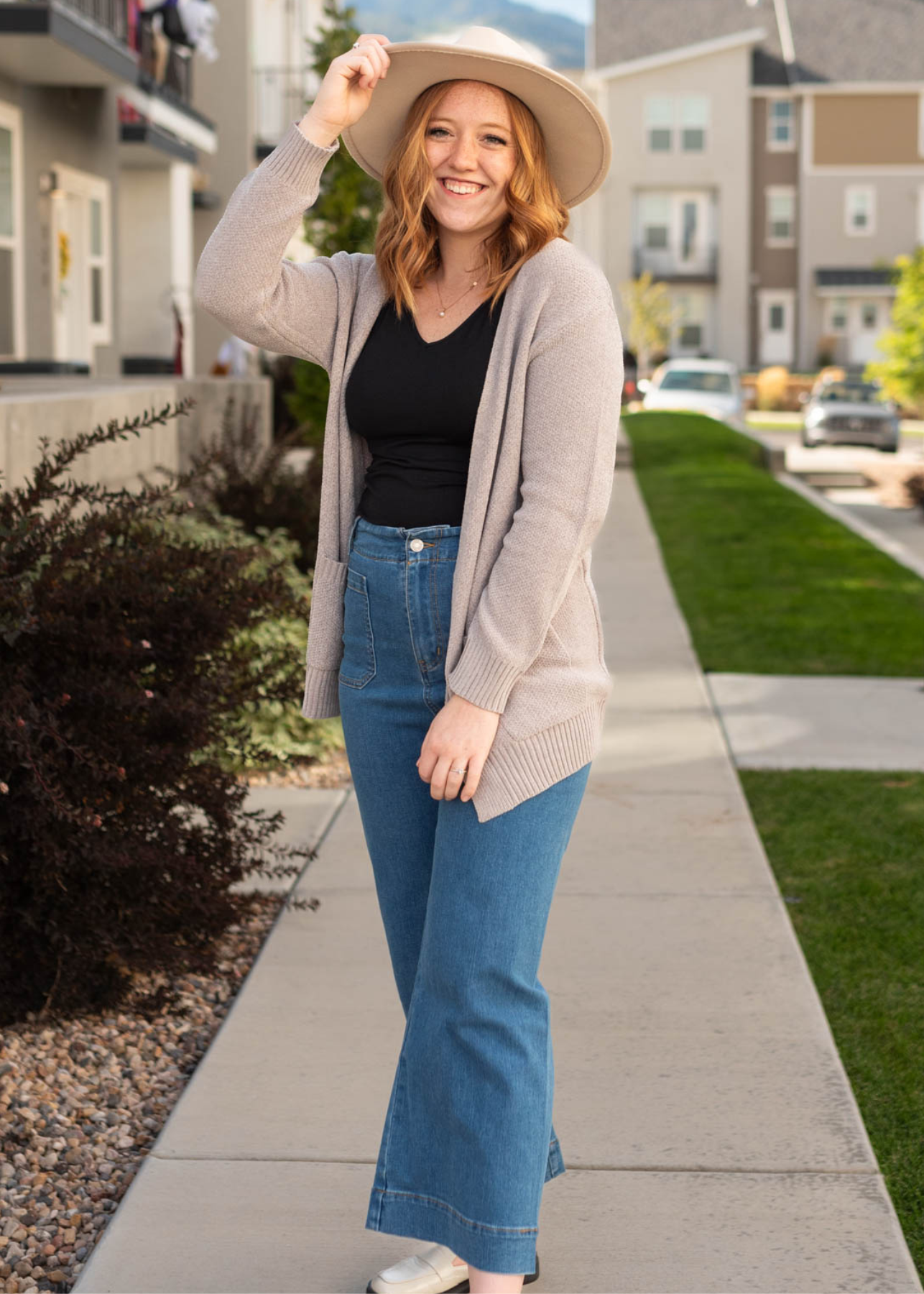 Light mocha cardigan