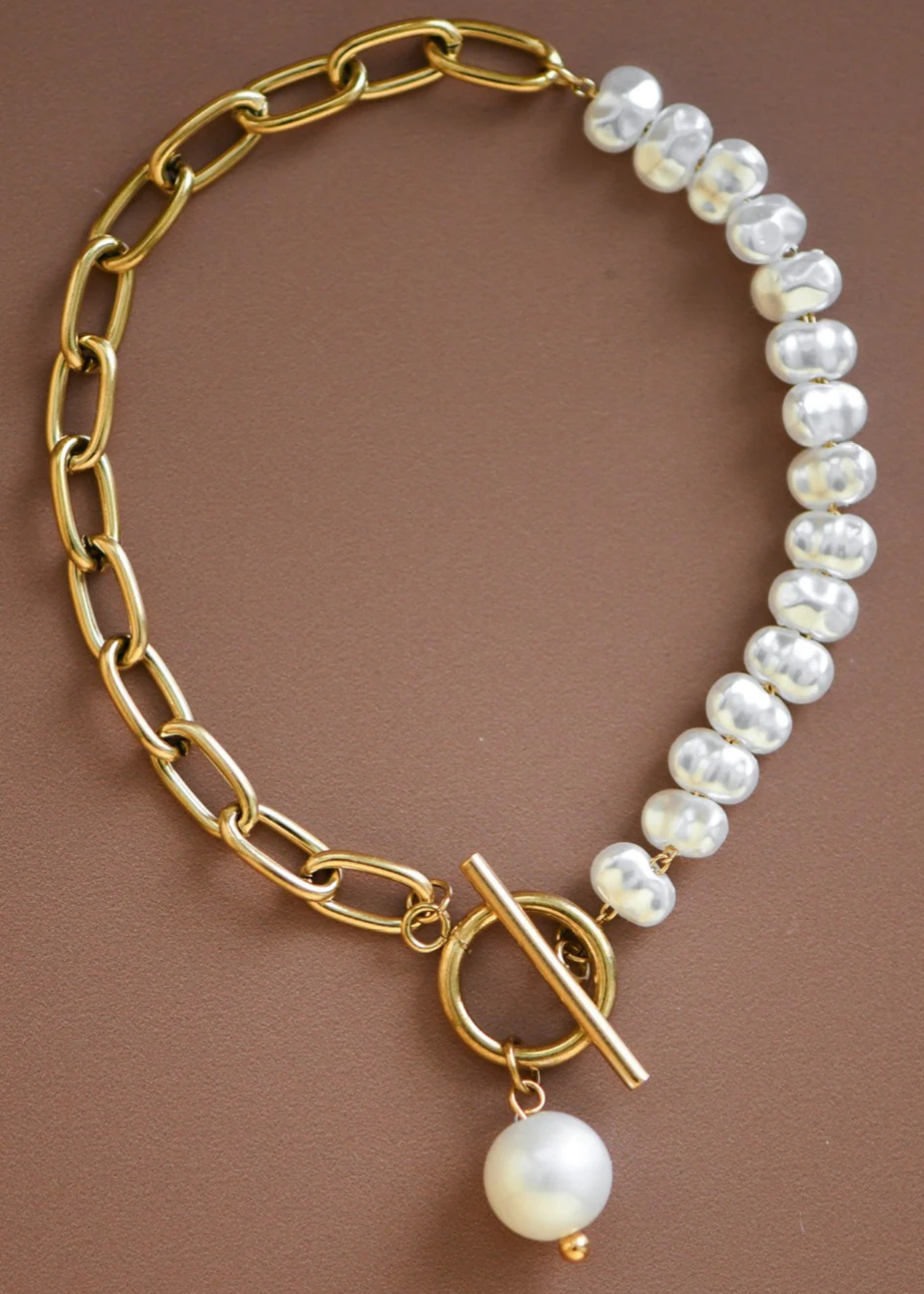 Tiana 18K Pearl Bracelet