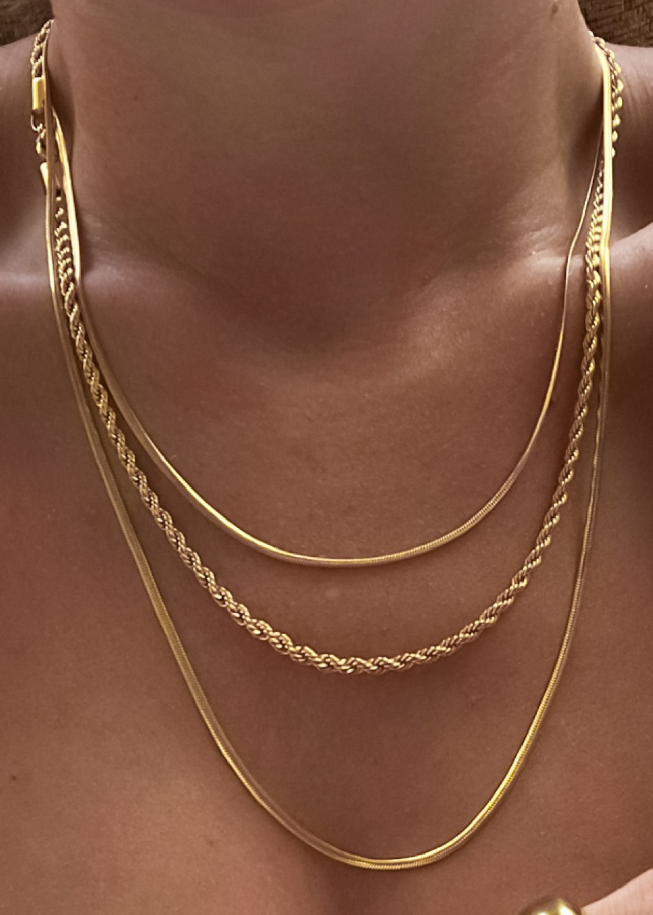 Melanie 18K Chain Necklace