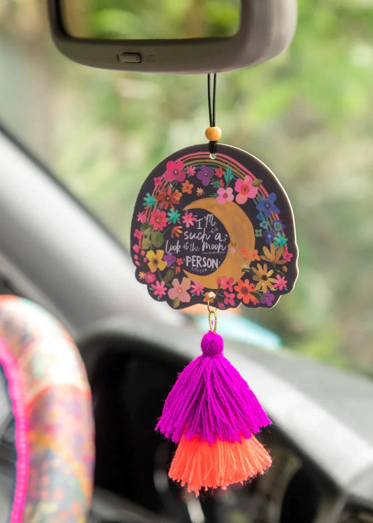 Moon Person Car Air Freshener