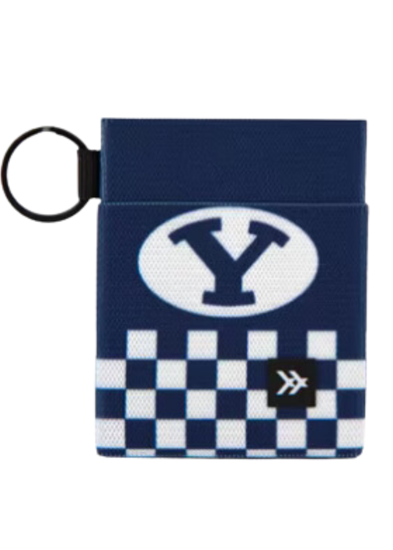 Thread Wallets BYU Checkered Elastic Wallet