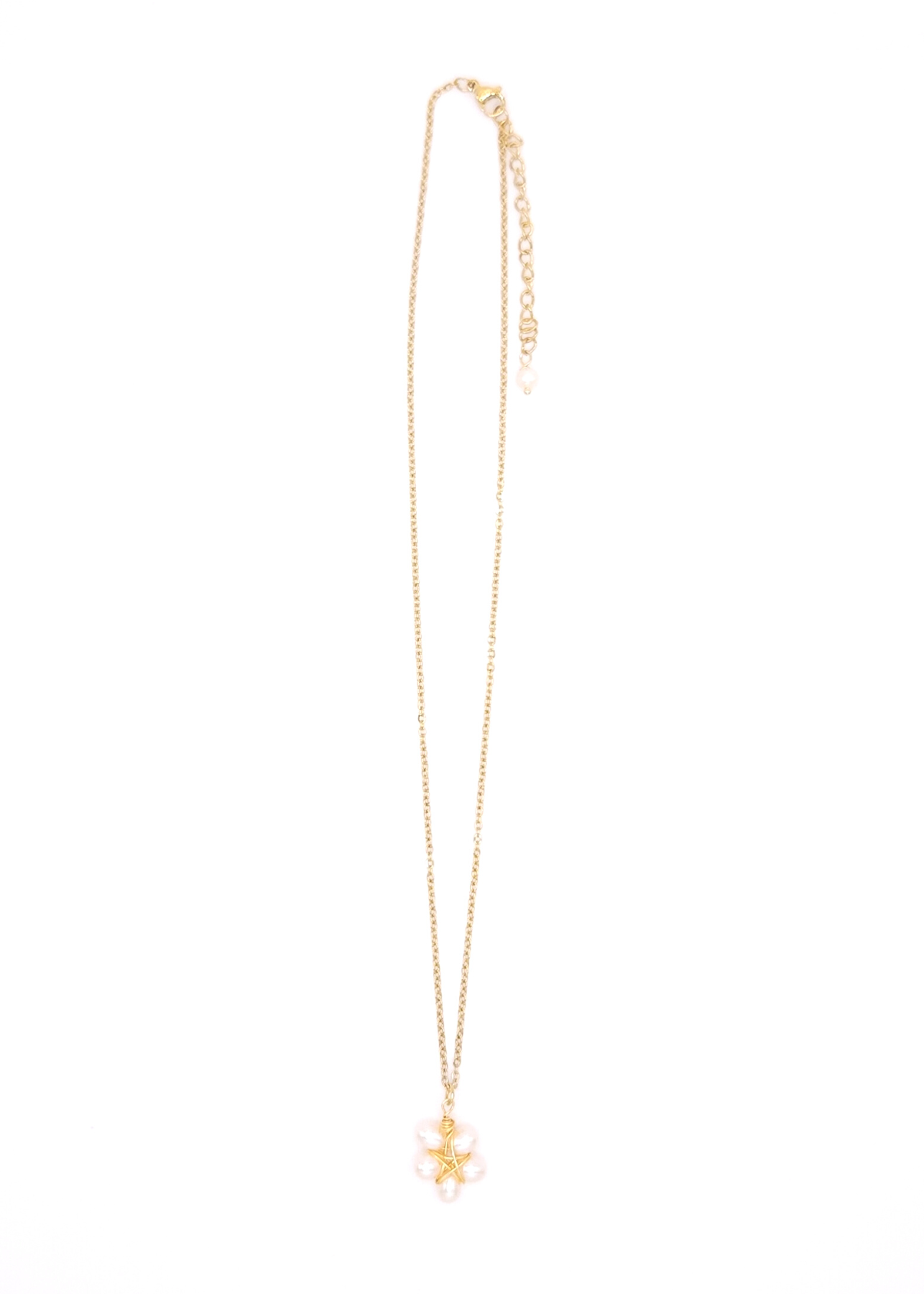 Tori Gold Pearl Necklace