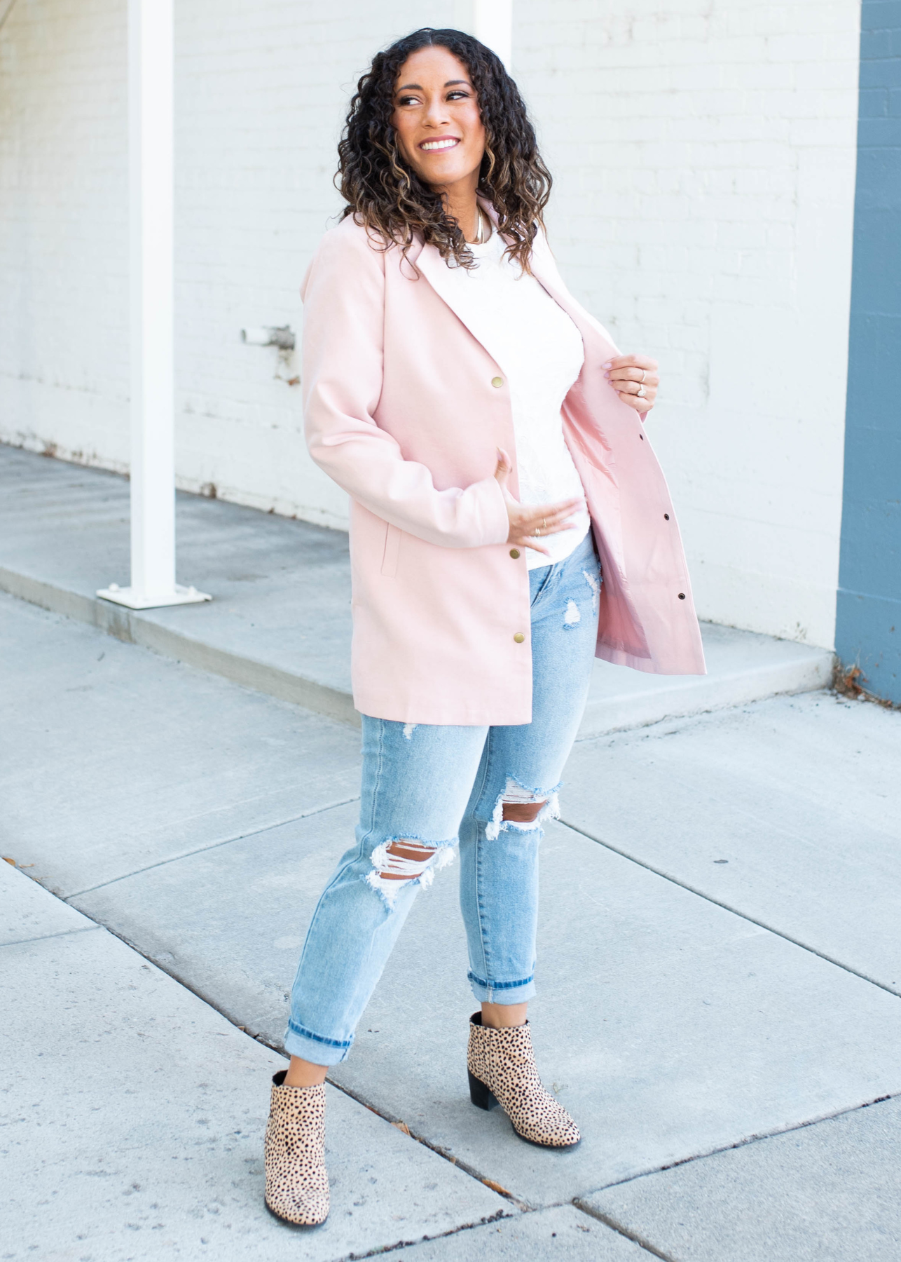 Melrose Blush Blazer