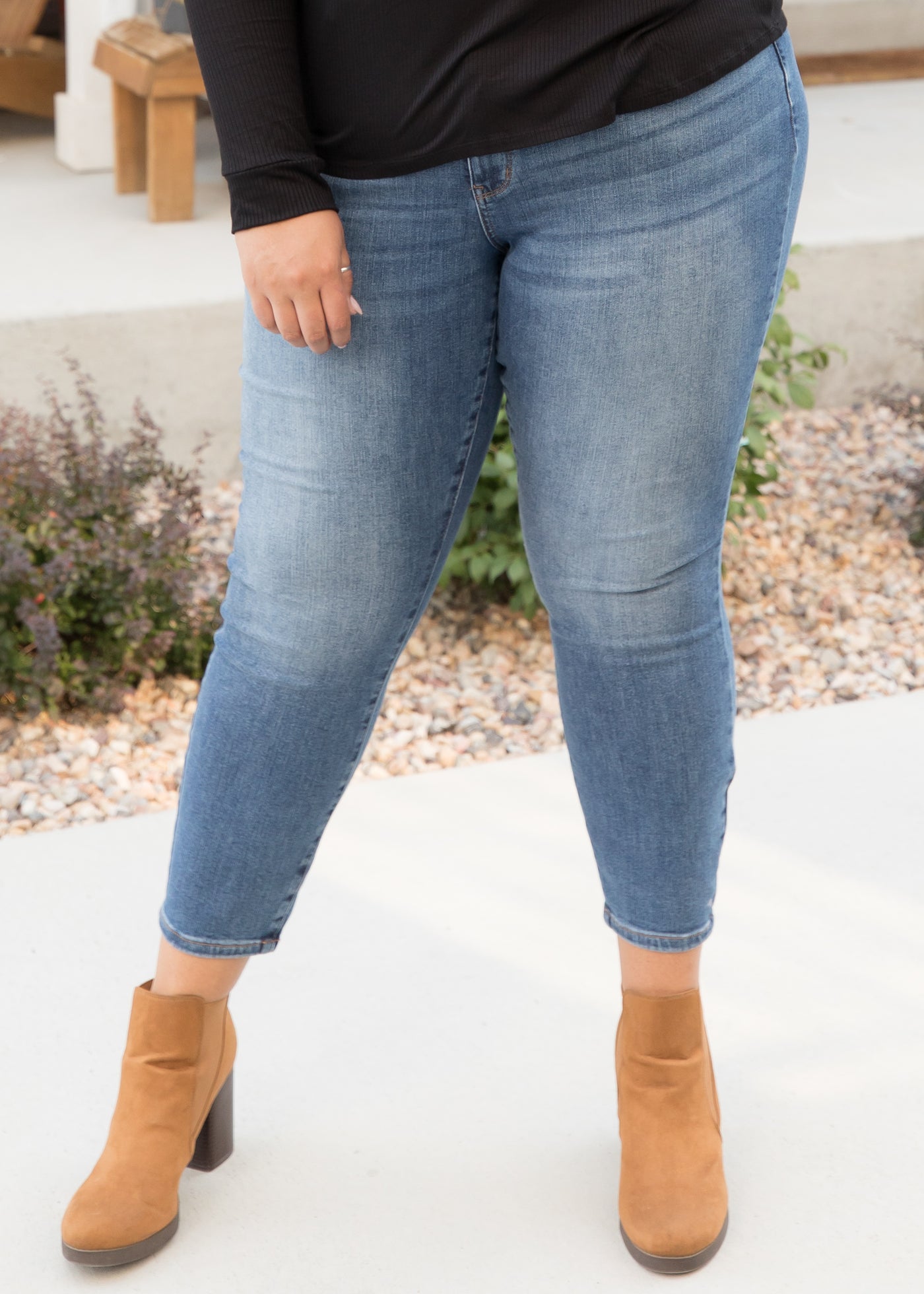 Caswell High Rise Medium Boyfriend Jeans