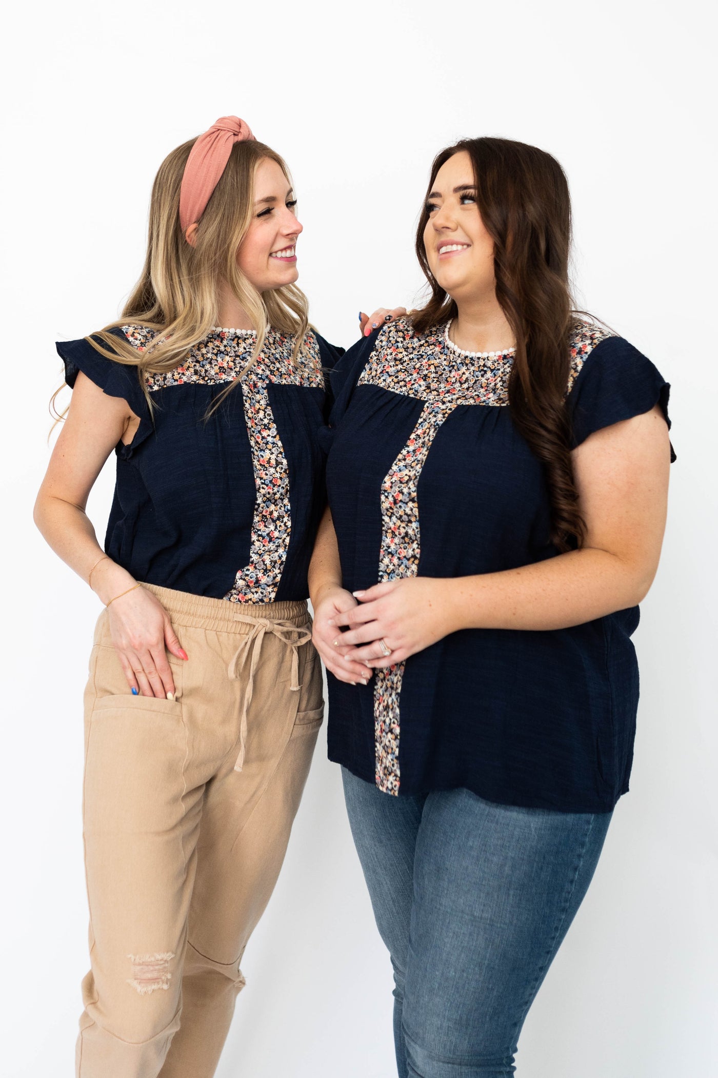 Kenzley Navy Top