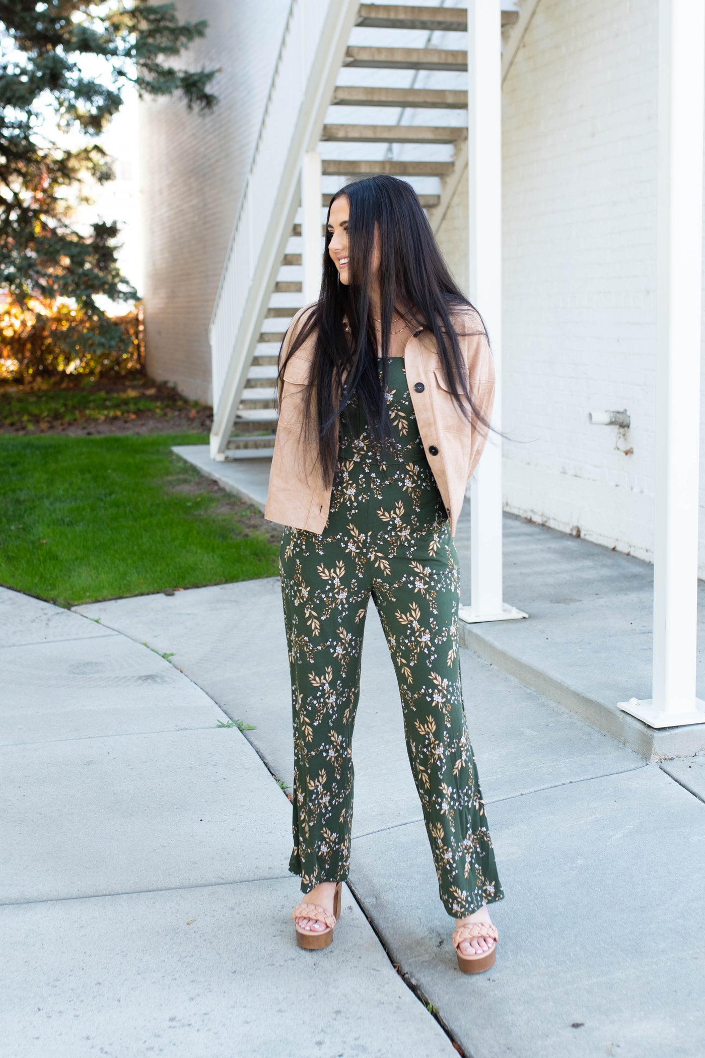 Larissa Olive Jumpsuit