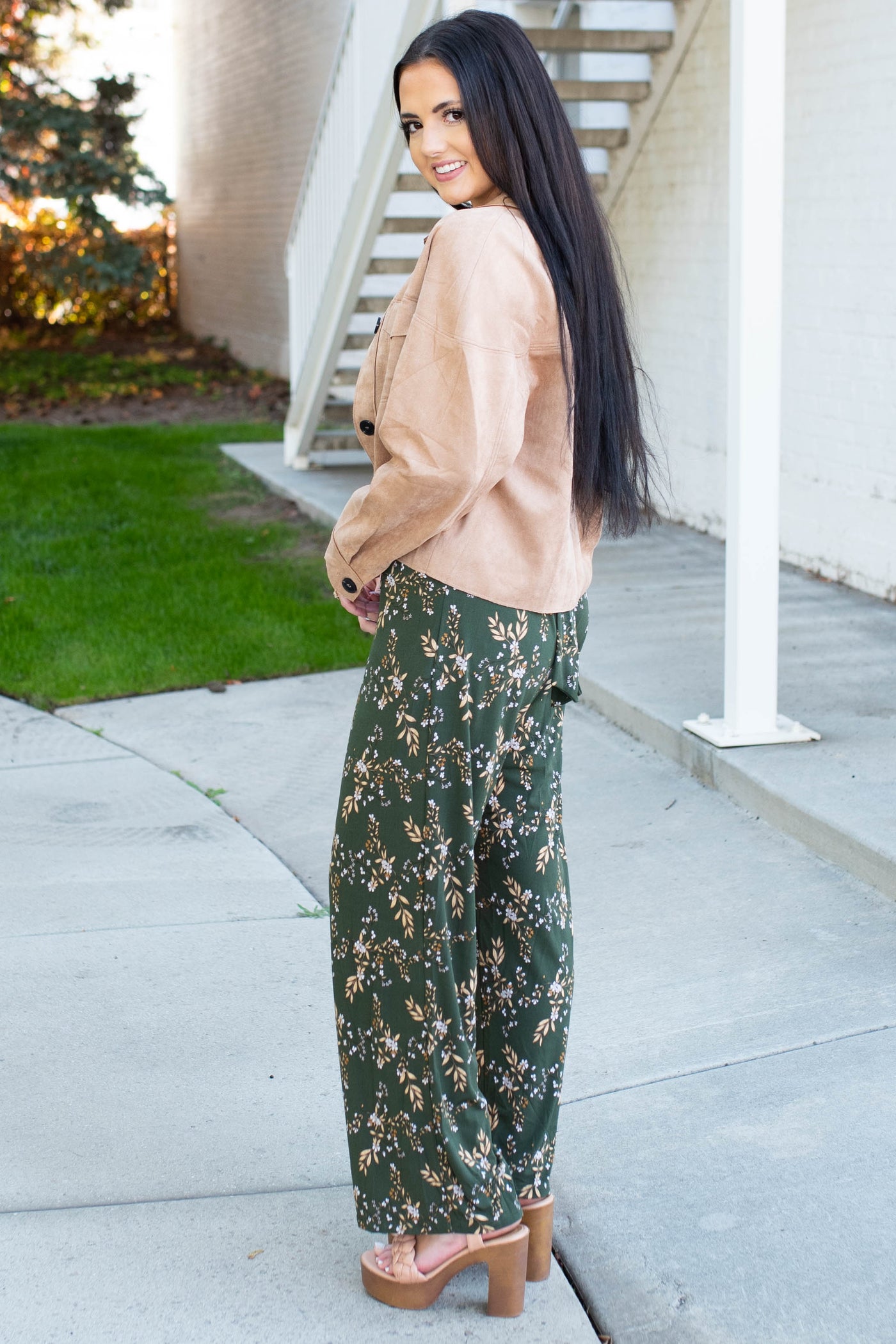 Larissa Olive Jumpsuit