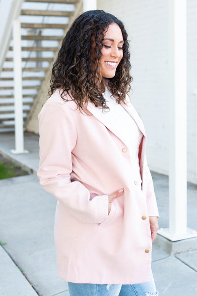 Melrose Blush Blazer