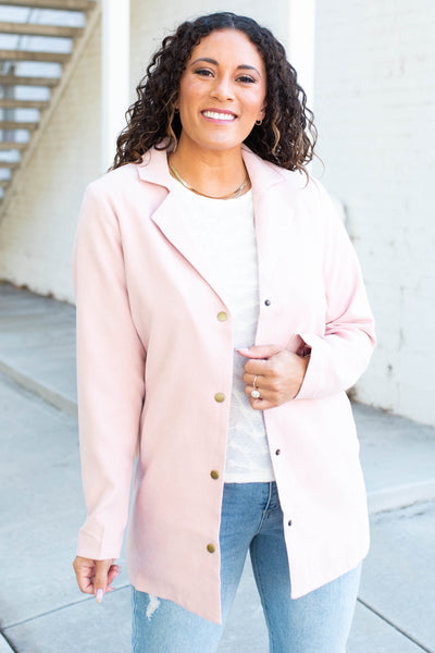 Melrose Blush Blazer