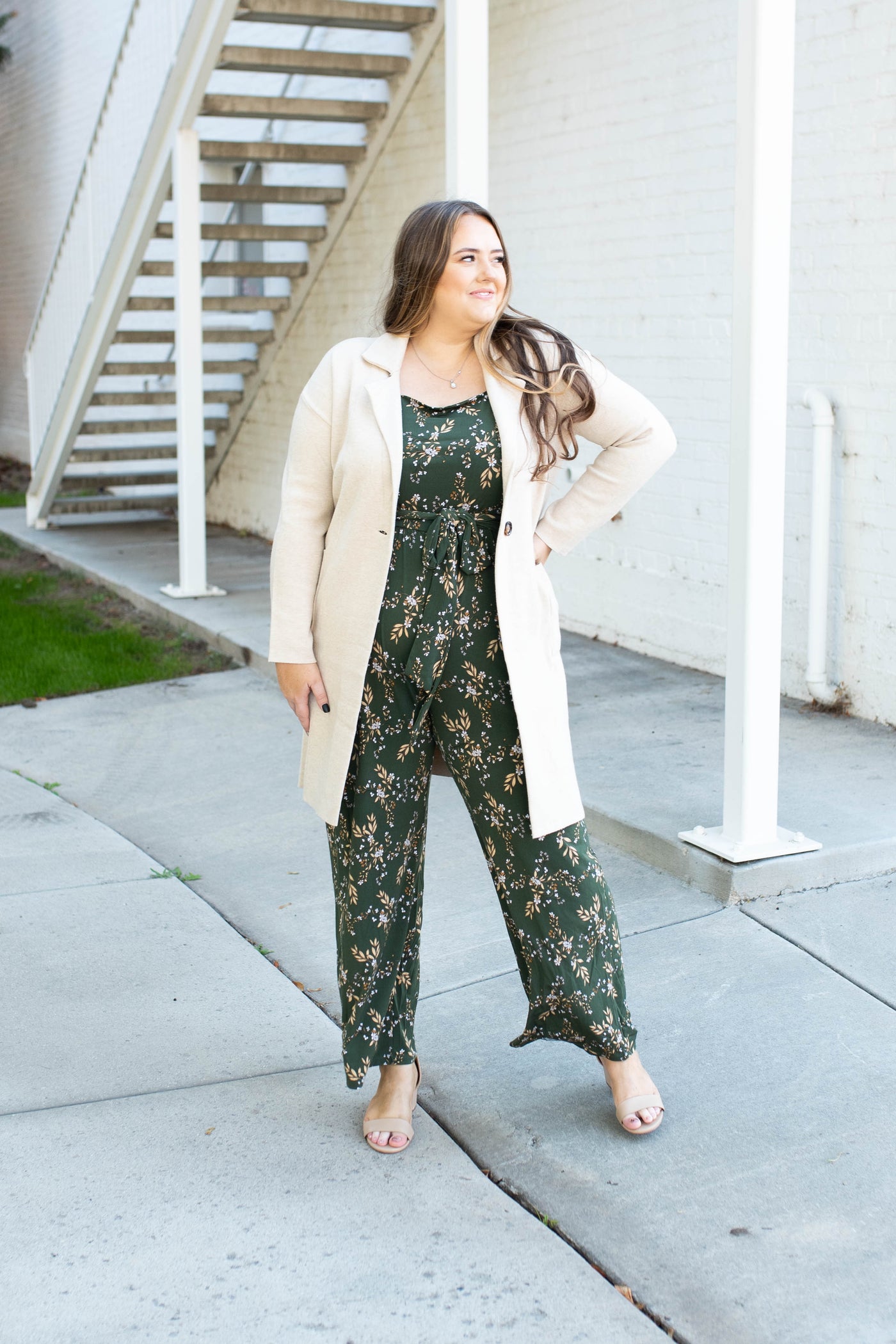 Larissa Olive Jumpsuit