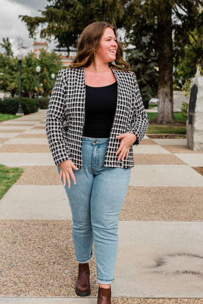 Eloise Black Blazer