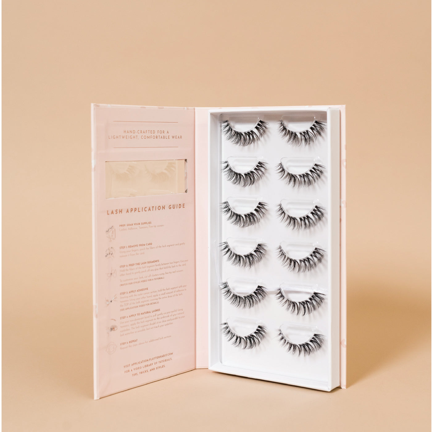 The Flirt 6 Pair Eyelash Set