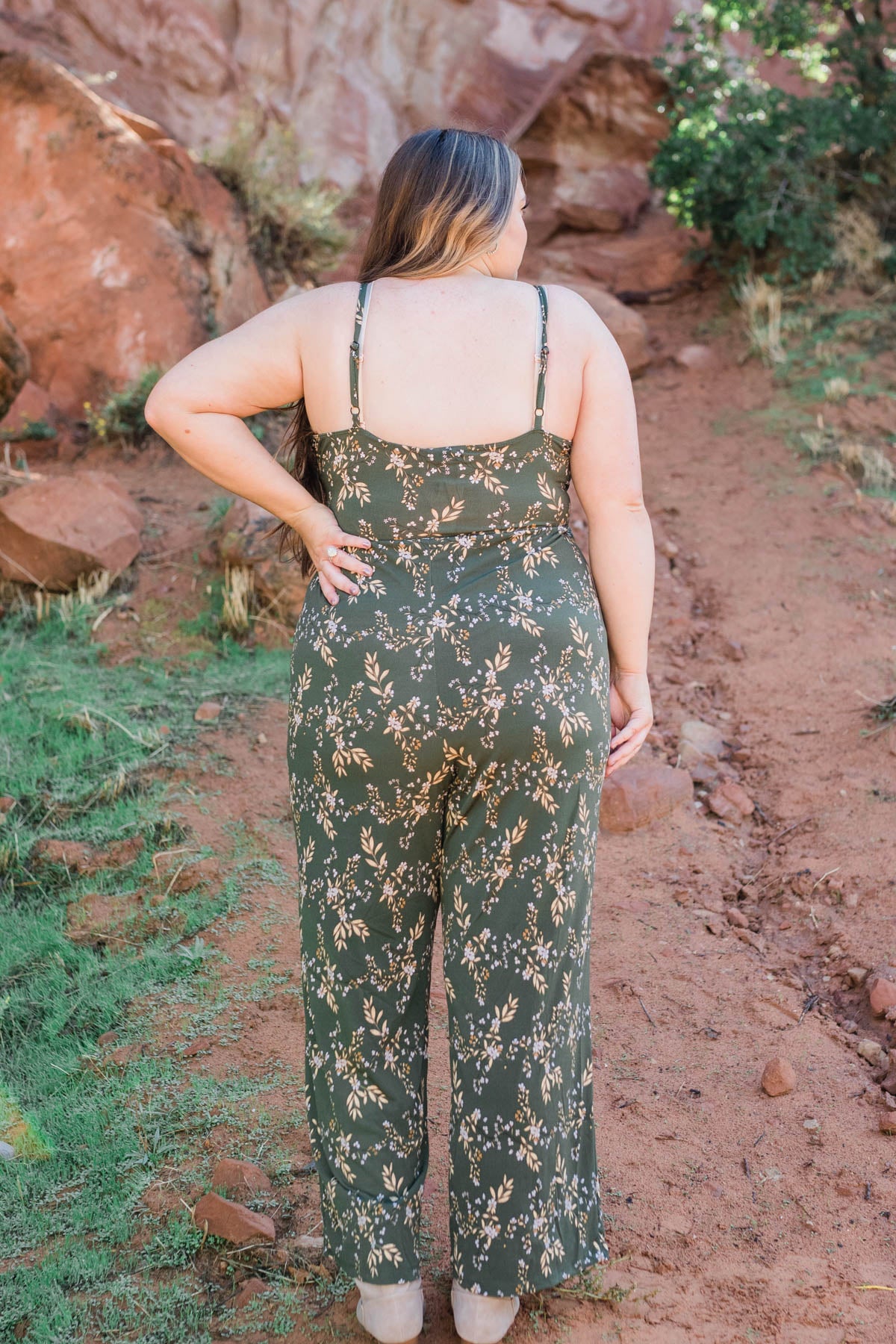 Larissa Olive Jumpsuit