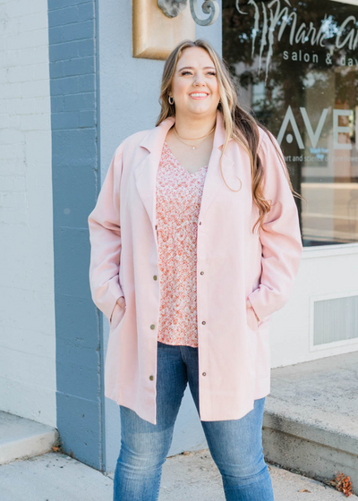 Melrose Blush Blazer