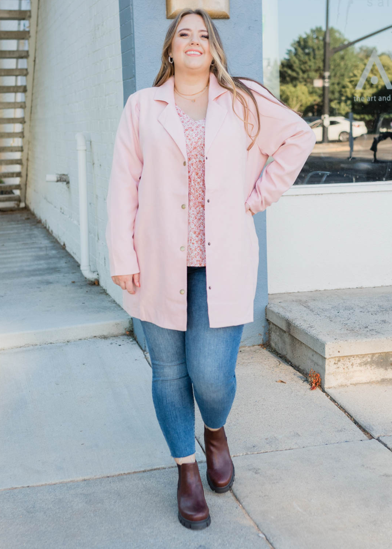 Melrose Blush Blazer