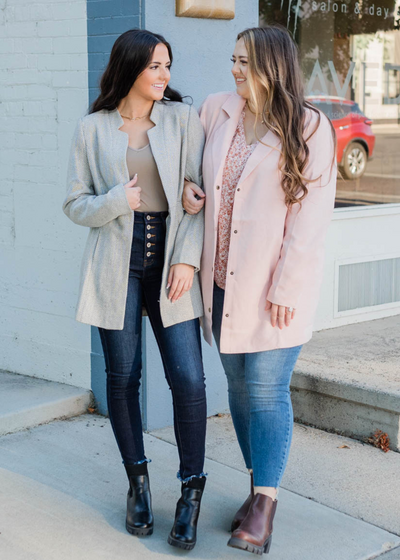 Melrose Blush Blazer