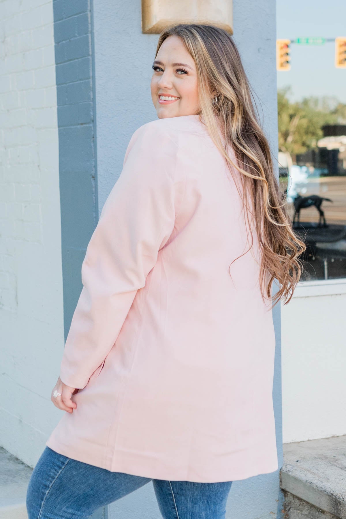 Melrose Blush Blazer